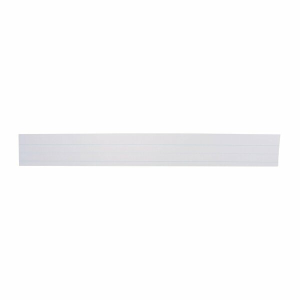 School Smart Ruled Sentence Strips, 3 x 24 Inches, White, Pack of 100 PK 9763